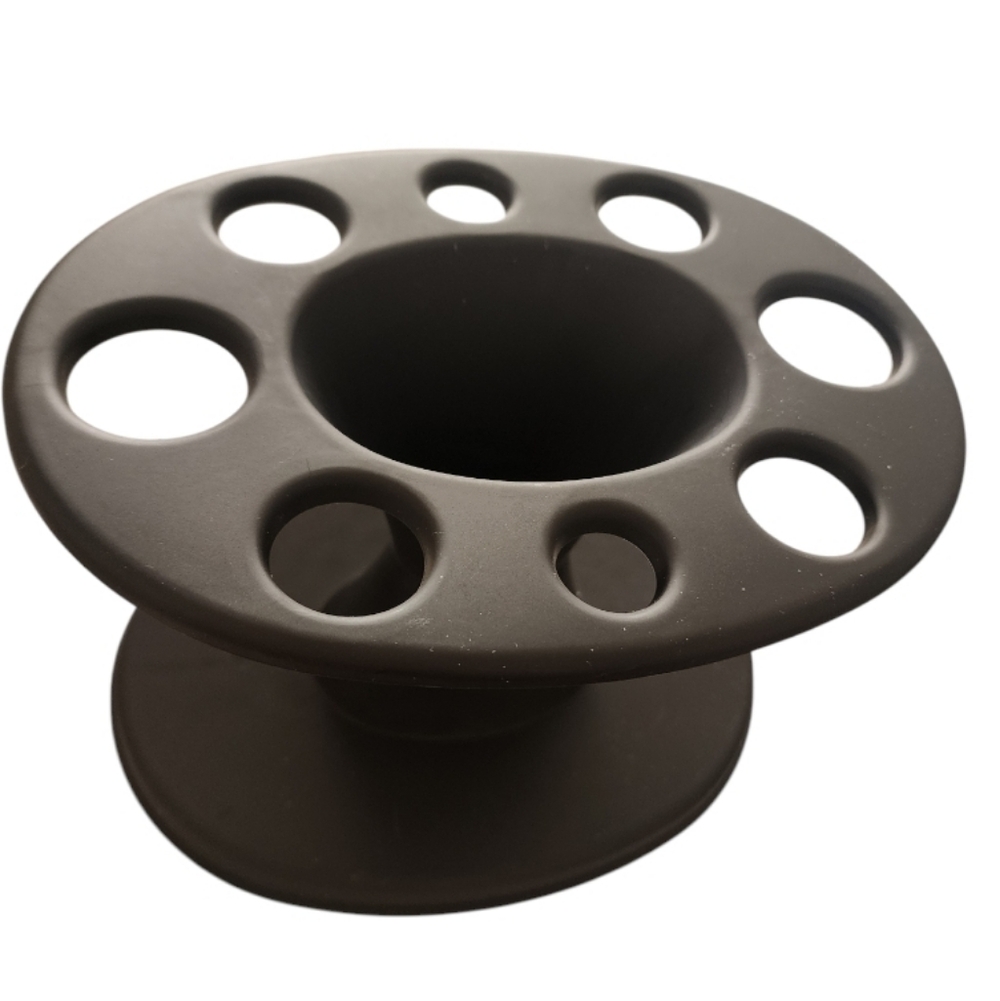 Black Silicone Hair Tool Holder
